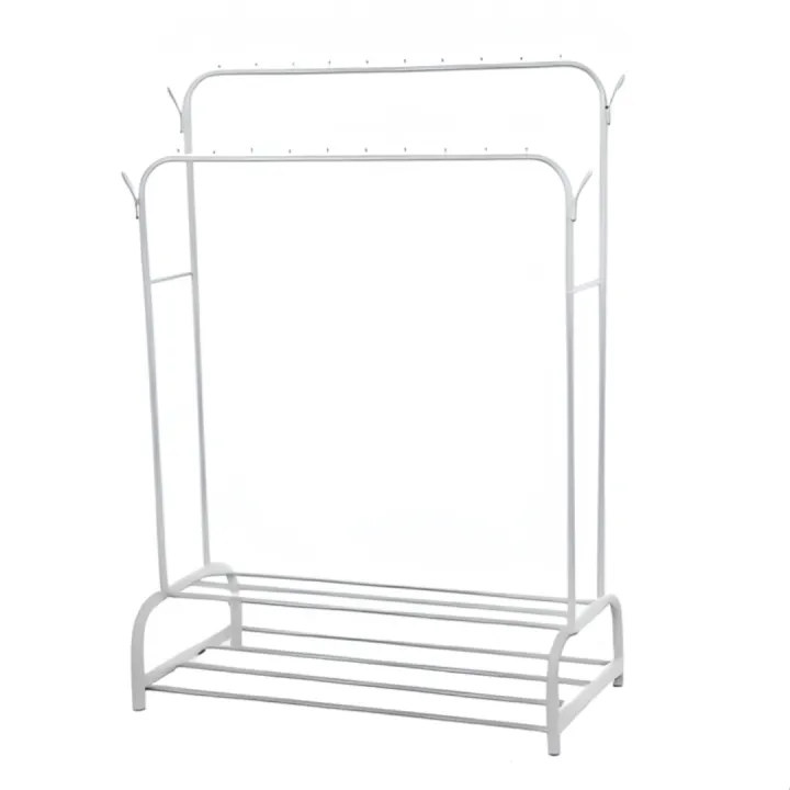 Coat%20Rack%20And%20Clothes%20Hanger%20Stand%20With%20Side%20Hooks%20And%20Bottom%20Shelves%20(Requires%20Self%20Assembly)%20-%20Clothes%20Hangers%20%20Cloth%20Stand,%20Cloth%20Rack%20-%20Image%206