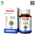 Nutrela Vitamin D2K Natural 60 Chewable Tablets. 
