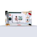 PURE Non-Alcoholic Baby Wipes – 80 Wipes | Gentle Cleansing | Skin-Safe | Made in Nepal. 