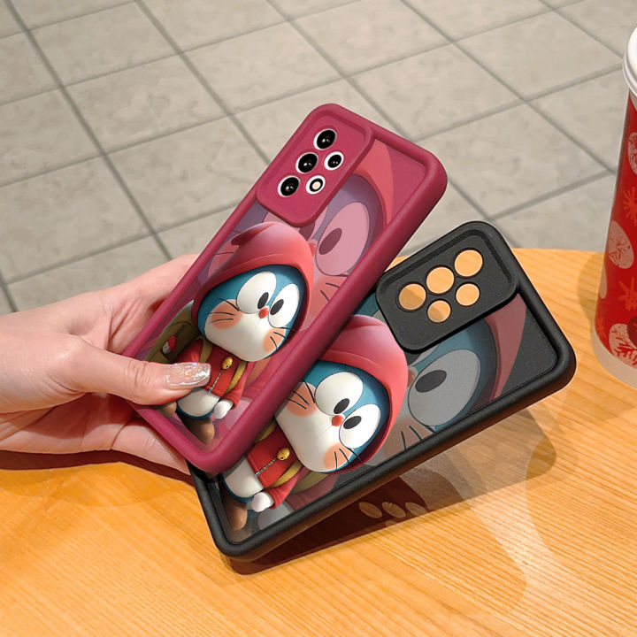 UCUC%20for%20Vivo%20Y16%20Back%20Cover%20Red%20Hoodie%20Cat%20Ladder%20Camera%20Soft%20Rubber%20Protection%20Phone%20Case%20-%20Image%205