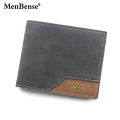 【LAZ Fashion】Men's Short Wallet Business Classic Men Bags Frosted PU Leather Multi-card Slot Large Capacity Men Bags Zipper Solid Color Wallet Simple Men's Wallet Lelaki Pendek Dompet Pelbagai Kad 男式短款钱包 錢包. 