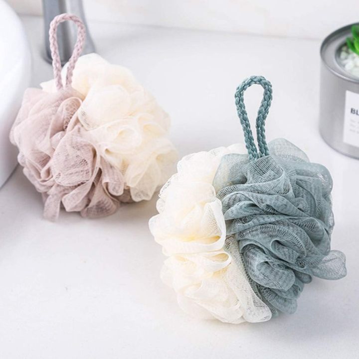 Two-Tone%20Bath%20ball%20Sponge%20Loofah%20Sponge%20Body%20Scrubber%20(1%20Piece)%20-%20Image%204