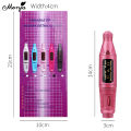 Polishing Nails MonjaPro Upgraded Salon Care File Electric Grinder Machine Grinder Drill Equipment Speed Adjustable. 