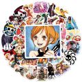 Artsy Home 25/50/100 Pcs One Piece Anime Stickers for Laptops and Skateboards Cellphone Guitar. 