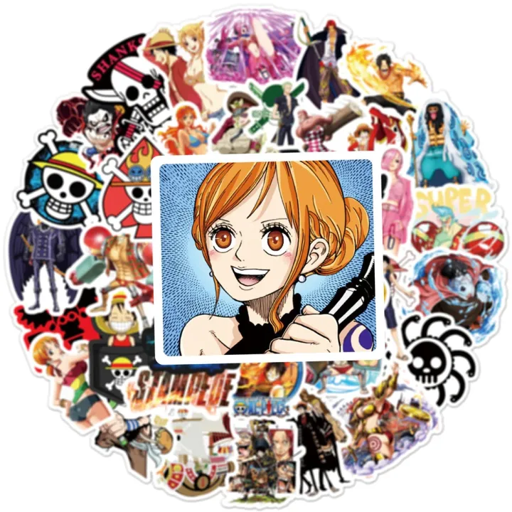 Artsy%20Home%2025/50/100%20Pcs%20One%20Piece%20Anime%20Stickers%20for%20Laptops%20and%20Skateboards%20Cellphone%20Guitar%20-%20Image%205