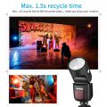 Godox V1-S Round Head Camera Flash Speedlite Flash for Sony DSLR Camera. 