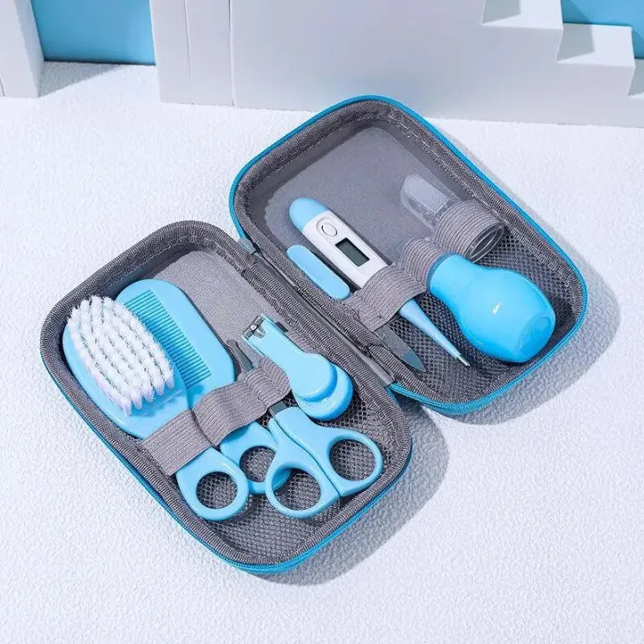KidsSansar%20-%208%20Pcs%20Baby%20Grooming%20Manicure%20Care%20Kit%20Set%20With%20Storage%20Box%20-%20Image%202