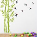 ' Green - Bamboo - Tree-Wall Sticker' -SM033 ( 100cm X 55 cm ). 