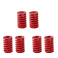 FORIDE 6 Pcs 25mm OD 40mm Length Compression Mould die Springs for Model 3 Trunk, Medium Load. 