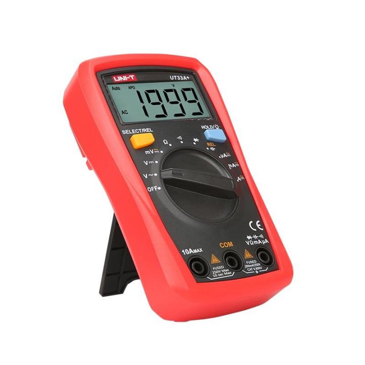 UNI-T%20UT33D+%20Digital%20NVC%20Multimeter%20Voltage%20Current%20Resistance%20Tester%20Buzzer%20LCD%20Backlight%20-%20Image%206
