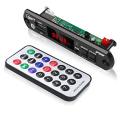 Amplifier MP3 Player Decoder Board With Remote Control 5V Bluetooth 5.0 Car FM Radio Module Support TF AUX Infrared Receiver. 