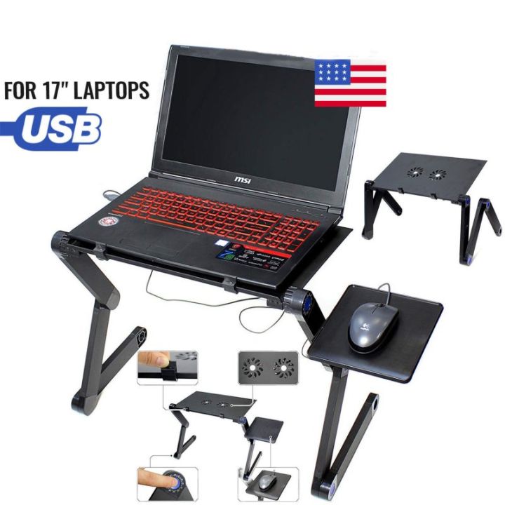 Laptop%20Stand%20Table%20Lap%20Desk%20Tray%20Portable%20Adjustable%20for%20Bed%20Computer%20Holder%20red%20-%20Image%203
