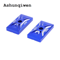 Ashunqiwen 【Shop the Latest Trends】Motorcycle Accessories Chain Adjuster Cnc Swingarm End Cap For Kawasaki Ninja 400 300 Z400 Z300 Z250 250r 250sl Versys-X 300 250. 