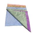 5 Pieces Coral Fleece Multi-purpose Towel/Super Soft Handkerchief Multicolor. 