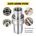 -S4-04 1/2inch NPT ISO5675 Hydraulic Quick Connect Tractor Hydraulic Coupler Agricultural Quick Disconnect Coupling. 