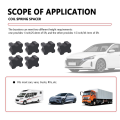 12PCS Car Coil Spring Spacers, Heavy Duty Rubber Coil Spring Booster for 1Inch to 1.5Inch Coil Spring Lift. 