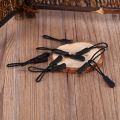 150 Pcs Durable 15 Colors Zipper Pulls Strong Polyester Cord Lock Mechanism Zip Clip Buckle Slider Cord Rope Puller for Bag. 