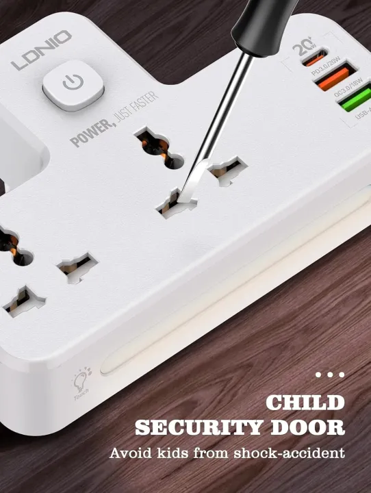 LDNIO%20SC2311%20PD%2020W%203%20Port%20USB%20Charger%20Extension%20Power%20Strip%20-%20Image%205