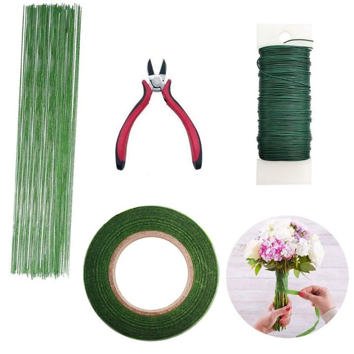 Floral Arrangement Tool Kit Floral Tape Stem Wrap Green Stem Wire