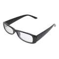 Black Fancy Rectangular Glasses For Women. 