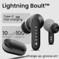 Boult Audio Y1 Z20 Truly Wireless Bluetooth Ear buds with 51 Hours Playtime, Zen™ Clear Calling ENC Mic, Made in India, Low Latency Gaming, Rich Bass Drivers, IPX5, TWS earbuds bluetooth wireless (Black). 