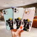 UCUC for Realme 9 Pro / OnePlus Nord CE 2 Lite 5G Back Cover + Free Lanyard Cap Luffy Luxury 6D Plating Soft Silicone Phone Case. 