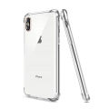 iPhone X / XS Shockproof Transparent Back Cover - Transparent Shockproof TPU Case - Mobihub. 