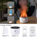 Volcano Humidifier Diffuser Water Drip 300ml  l with Calming volcano effect Night Light Auto-off. 