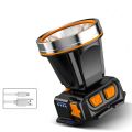 Lightweight Adjustable Multifunctional Headlamp Rechargeable Waterproof Powerful LED Headlamp Head-Mounted Smart Sensing Super Bright Headlamp Household Use. 