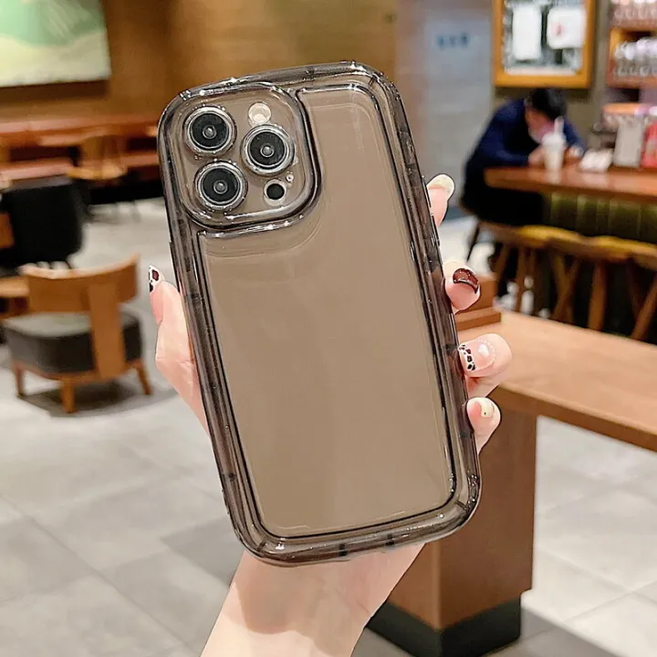 For%20iPhone%2014%20Plus%2013%20Pro%20Max%2012%2011%20Camera%20Protection%20Fat%20Waist%20Back%20Cover%20Phone%20Case%20ShockProof%20Clear%20TPU%20Soft%20Case%20Cover%20-%20Image%206