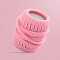 FORIDE Silicone Laundry Ball Large Size Washing Machine Washing Ball Clothing Care Ball Cleaning Ball Pink. 