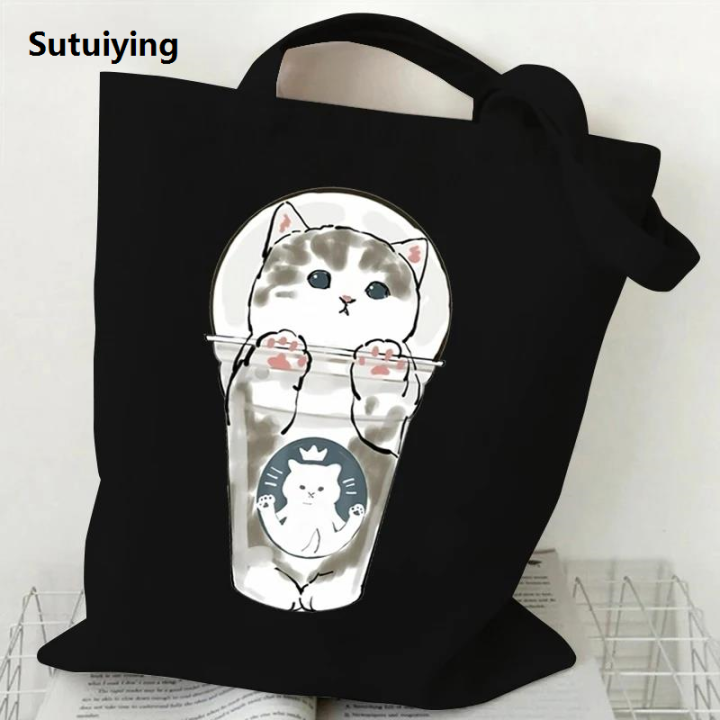 Sutuiying%20High%20Capacity%20Women%20Men%20Canvas%20Shoulder%20Bags%20Cute%20Cats%20Cartoon%20Anime%202025%20Tote%20Bag%20Teen%20Girls%20Beach%20Bag%20Funny%20Kitten%20Female%20Handbags%20-%20Image%208