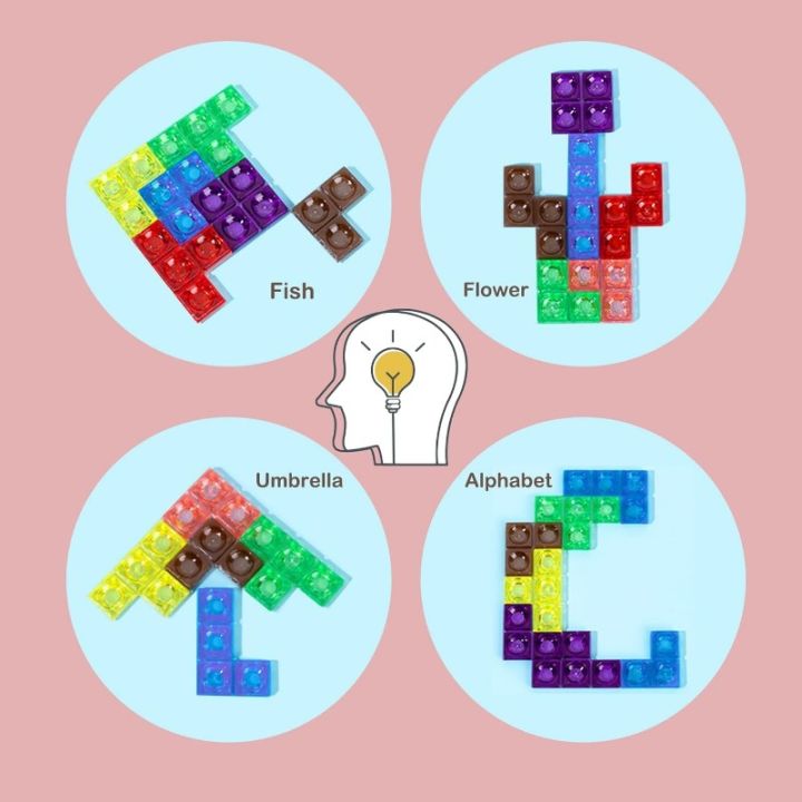 Wooden%20Blocks%20Puzzle%20Brain%20Teasers%20Toy,%20Intelligent%20Colorful%203D%20Plastic%20Blocks%20Game%20with%20Vertical%20Wood%20Frame%20Game%20Board,%20Tangram%20Educational%20Montessori%20Toys%20Gift%20for%20Kids%20Age%204-8%20Years%20Old%20-%20Image%207