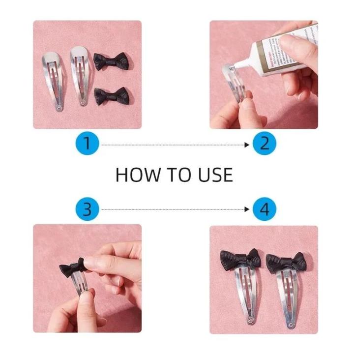 2025%20New%20120pcs%20Mini%20Bow%20Tie%20Bows%20Ribbon%20Bows%201%20Inch%20Grosgrain%20Ribbon%20Bowknots%20Black%20Mini%20Bow%20Ties%20Embellishment%20Woven%20Hair%20Bows%20-%20Image%206