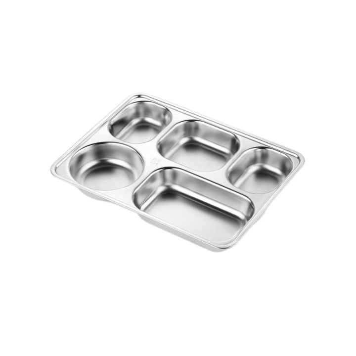 Rectangular%20Divided%20Stainless%20Steel%20Dinner%20Plate%20Thickened%20Deepened%20Fast%20Food%20Plate%20Stackable%20Lunch%20Container%20Tray%20Canteen%20-%20Image%209