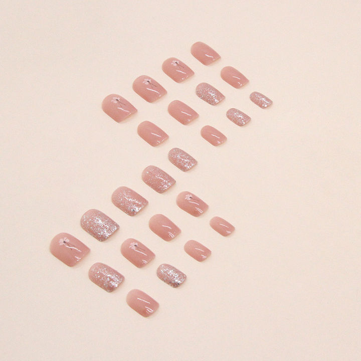 24Pcs%20Short%20Elegant%20Vintage%20Flower%20Fake%20Nails%20with%20Glue%20DIY%20Art%20Design%20False%20Nails%20Wearable%20Nails%20Stylish%20Pattern%20Artificial%20Nails%20-%20Image%204