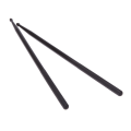 NAMUNY 4 Pair of 5A Drumsticks Nylon Stick for Drum Set Professional Black. 