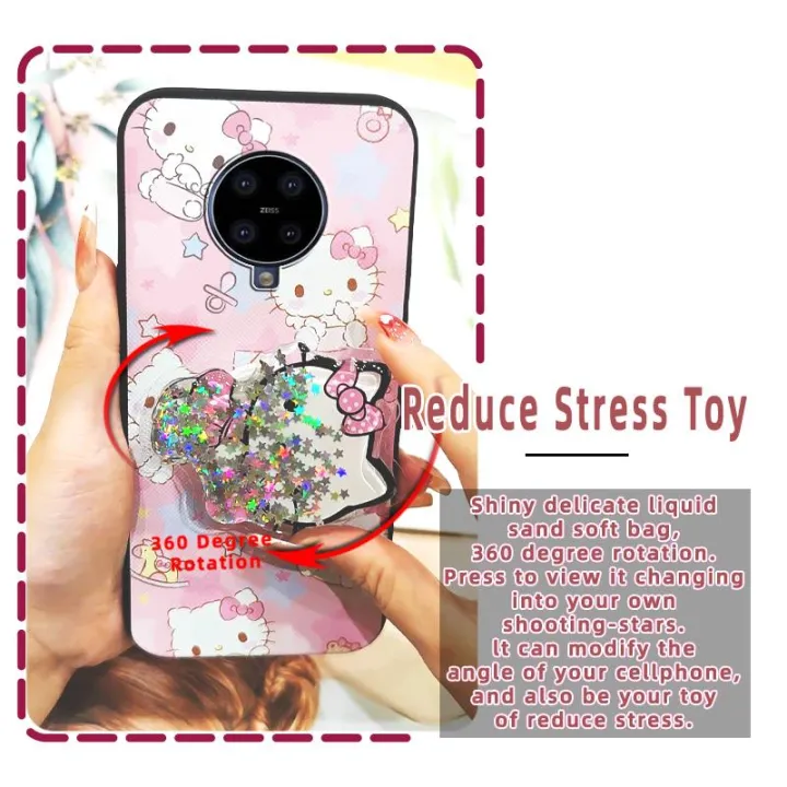 Anti-knock%20protective%20Phone%20Case%20For%20Nokia%206.3/G10/G20%20Glitter%20Skin%20feel%20silicone%20TPU%20Simplicity%20Back%20Cover%20Cartoon%20cute%20-%20Image%203