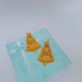 24k Gold Plated Earrings Jhumka In Ramleela Design For Women. 