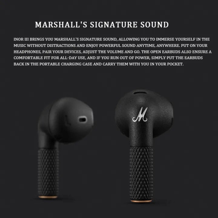 Marshall%20Minor%203/Motif%20ANC%20True%20Wireless%20Bluetooth%20Earphones%20Built-in%20Microphone%20Call%20true%20wireless%20stereo%20Waterproof%20Active%20Noise%20Cancelling%20-%20Image%205