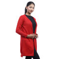 Acrylic Full Sleeves Long Outer For Women. 