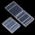 Square Nail Art Drill Bit Storage Box 6 Holes Clear Grinding Head Holder Display Drill Bits Manicure Organizer Dust Proof Box Gener. 