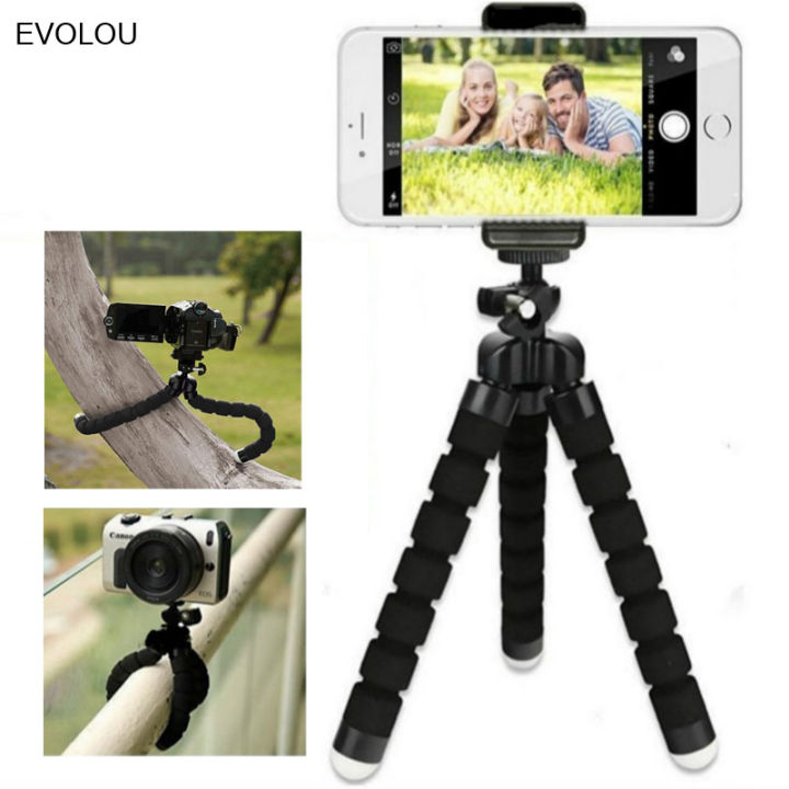 Octopus Flexible Tripod Mobile Phone Holder Camera Stand for