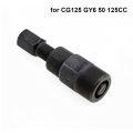 1Pcs New 24/27mm Engine Magneto Flywheel Puller Double-head Multifunctional Code Rotor Puller Metal Motorcycle Repair Tool for CG125 GY6 50 125CC. 