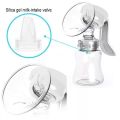 Manual Breast Pump- Adjustable Suction Manual Breast Pump | Silicone Hand Pump for Breastfeeding Mothers. 