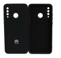Huawei P30 Lite Soft Silicon Cover With Internal Microfiber Case. 