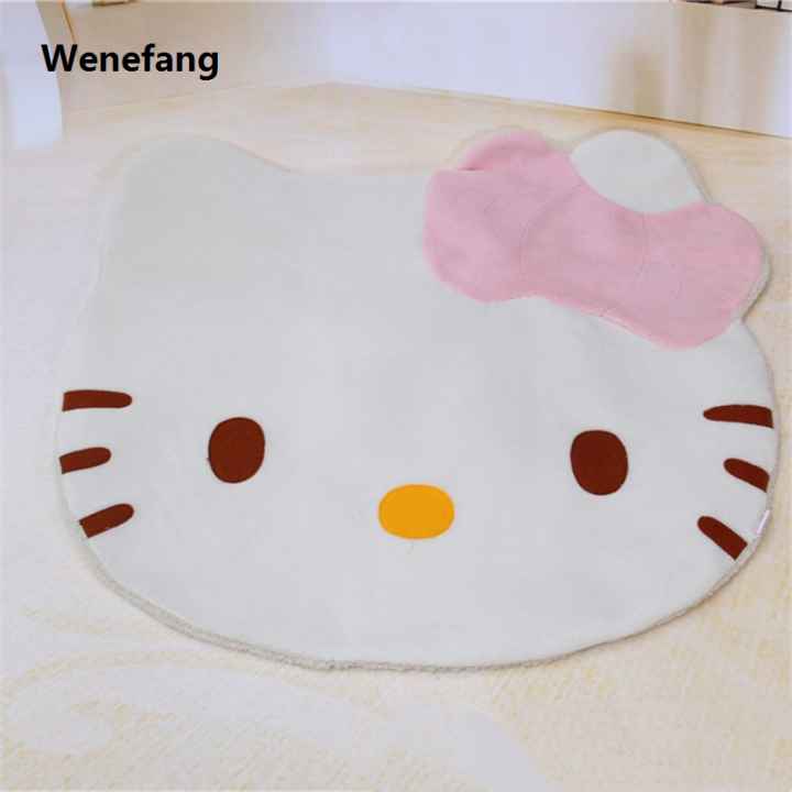 Wenefang%20Sanrio%20Hello%20Kitty%20Cartoon%20Cute%20Big%20Head%20Floor%20Mat%20Non-slip%20Soft%20Bargain%20price%20Bedroom%20Living%20Room%20Decor%20Miniso%20Decor%20Birthday%20Gifts%20For%20Girl%20-%20Image%204