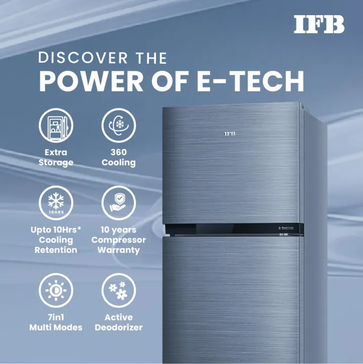 IFB%20Double%20Door%20Refrigerator%20285%20Liters%202%20Star%20Surround-Cool%20IFBFF-3152FBS%20Brush%20Grey%20-%20Image%204