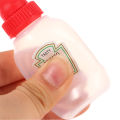 4Pcs Mini Condiment Squeeze Bottle Salad Dressing Ketchup Plastic Squeeze Jar MNP. 