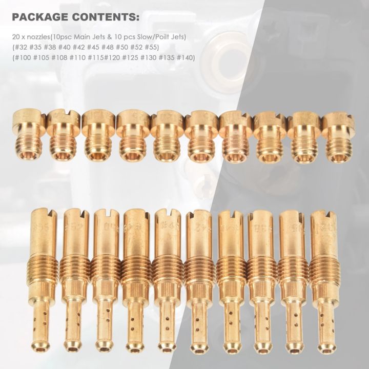 10Pcs%20Carburetor%20Main%20Jet%20Kit%20&%2010Pcs%20Slow/Pilot%20Jet%20for%20PWK%20CVK%20PWM%20KSR%20PWM%20Motorcycle%20Carburetor%20-%20Image%207